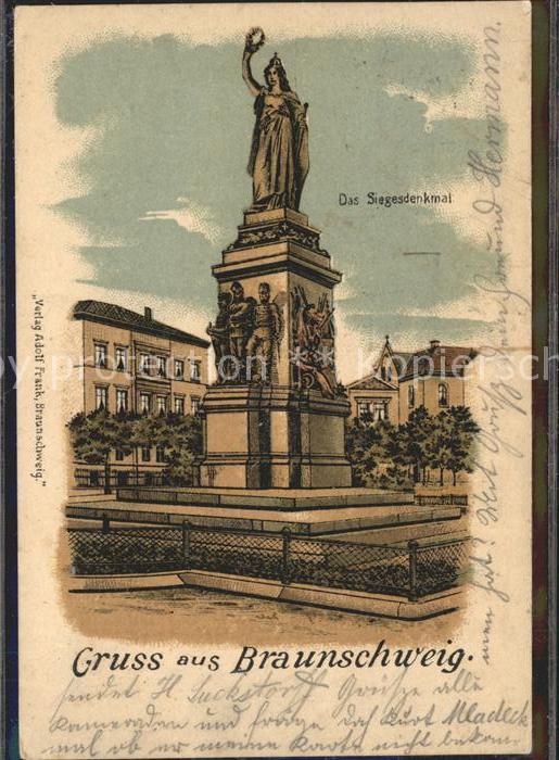 BRAUNSCHWEIG  CITY Siegesdenkmal
