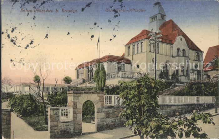 DRESDEN Elbe Cafe Hohen Doeltzschen