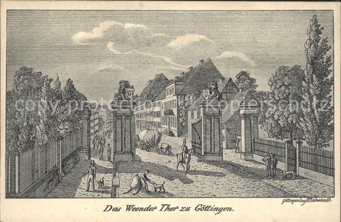 Goettingen Niedersachsen Weender Thor