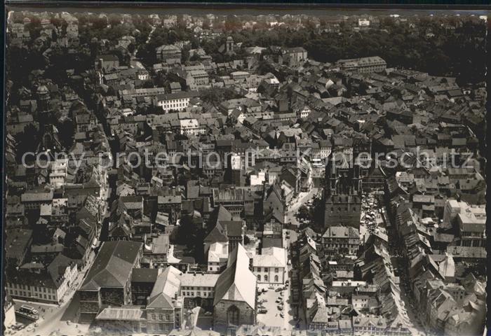 Goettingen Niedersachsen Fliegeraufnahme