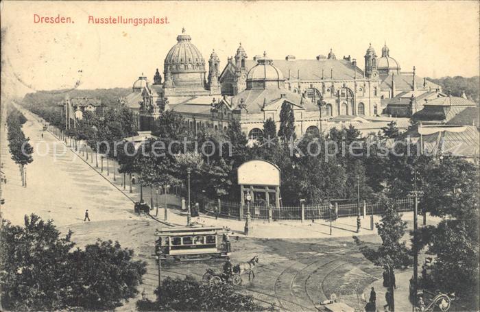 DRESDEN Elbe Ausstellungspalast