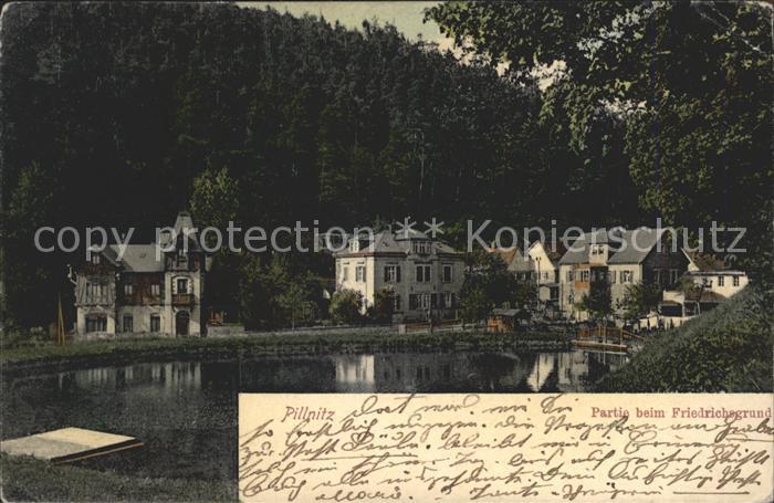 Pillnitz Partie im Friedrichsgrund