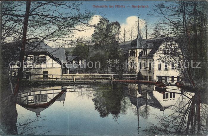 Pillnitz Meixmuehle Gondelteich