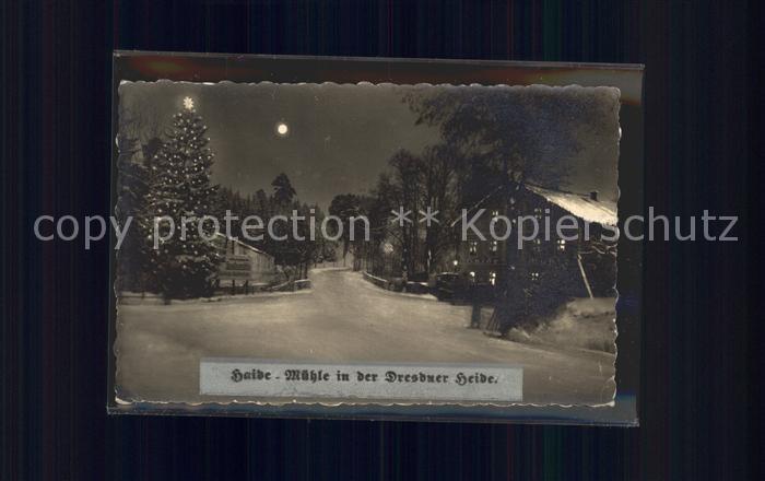 DRESDEN Elbe Haidemuehle in der Dresdner Haide