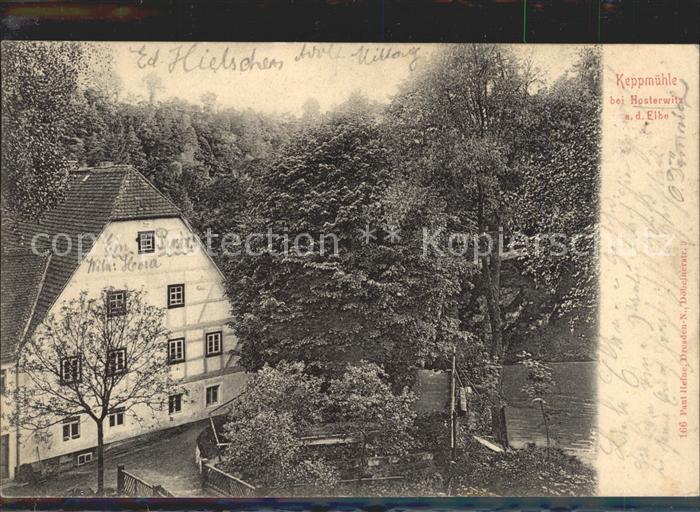 Hosterwitz Keppmuehle Elbe