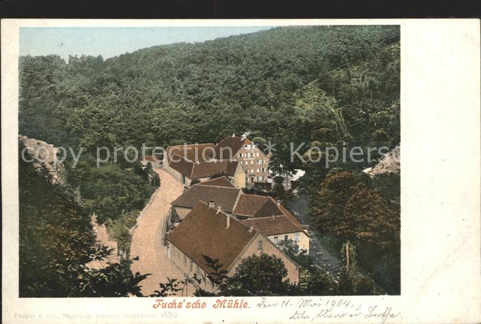 Weinheim Bergstrasse Fuchssche Muehle
