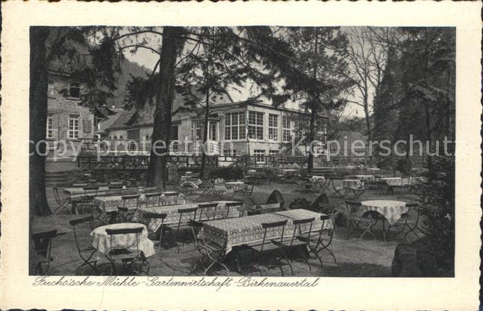 Weinheim Bergstrasse Gartenwirtschaft Fuchssche Muehle