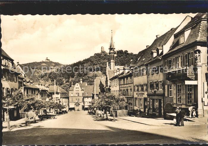 Weinheim Bergstrasse Marktplatz