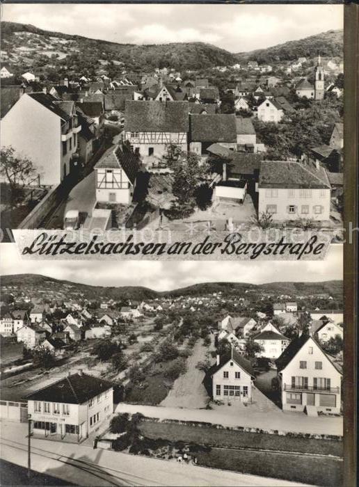 Luetzelsachsen an der Bergstrasse Panorama