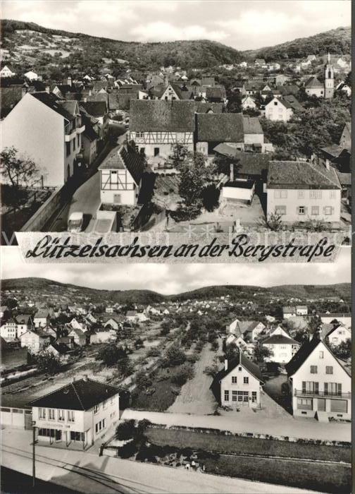 Luetzelsachsen Totalansicht Bahnhof