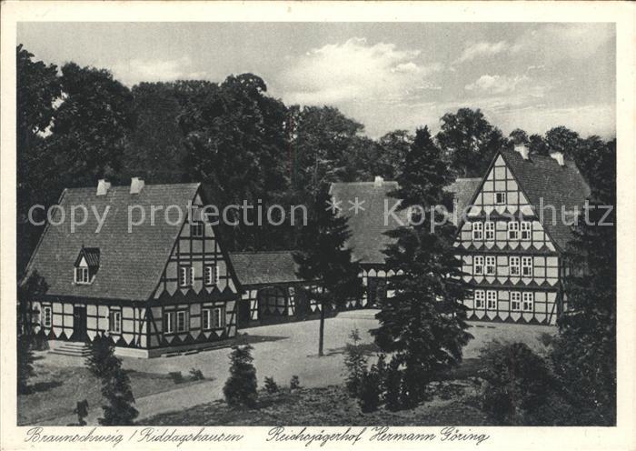 Riddagshausen Reichsjaegerhof Hermann Goering