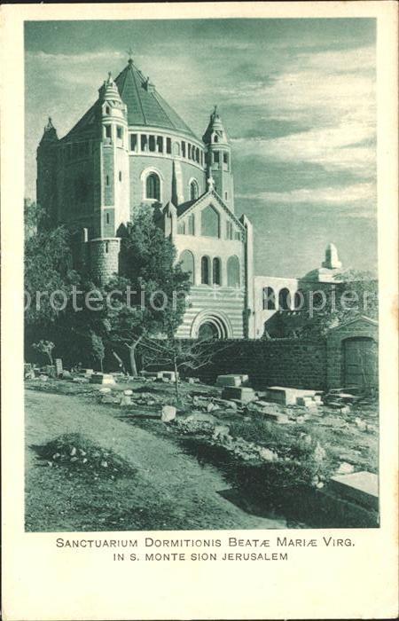 Jerusalem Yerushalayim Sanctuarium Dormitionis BMV in S Monte Sion