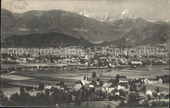 Villacher Alpe Totalansicht