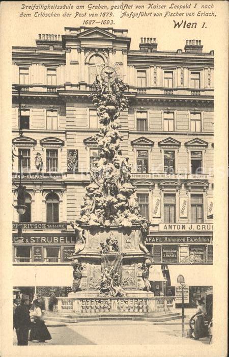 Wien Dreifaltigkeitss?ule am Graben