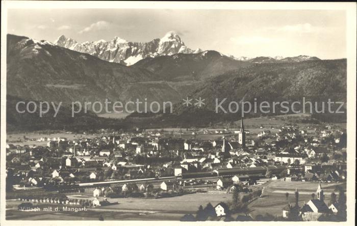 Villach Kaernten mit Mangart