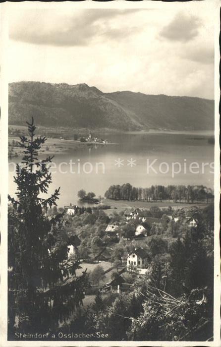 Steindorf Ossiacher See Panorama
