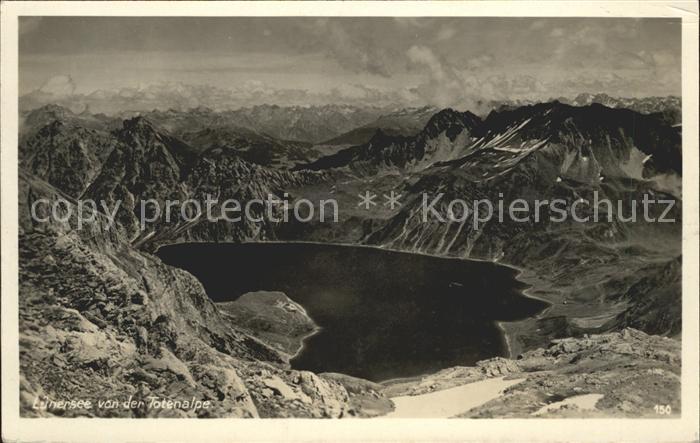 Luenersee Vorarlberg mit Totenalpe