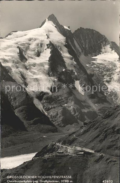 Grossglockner Hochalpenstrasse Omnibusparkplatz