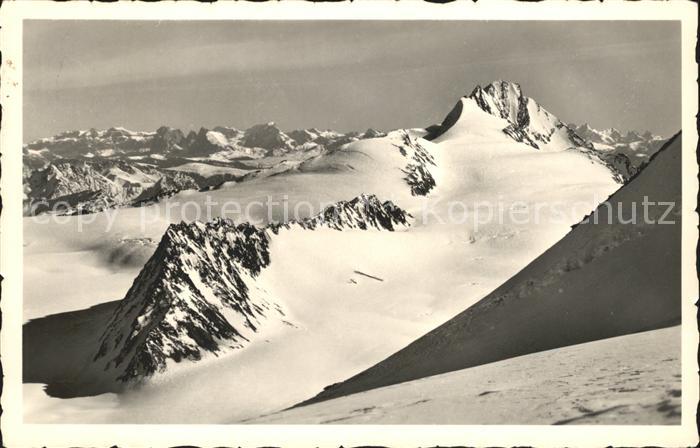 Gurgler Gletscher mit Hochwilde oetztal Tirol und Dolomiten