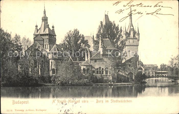 Budapest Burg im Stadtwäldchen