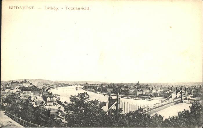 Budapest Totalansicht
