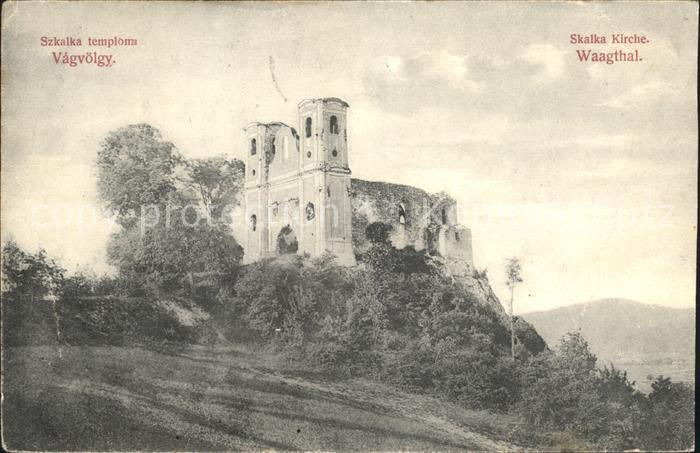 Ungarn Skalka Kirche im Waagthal