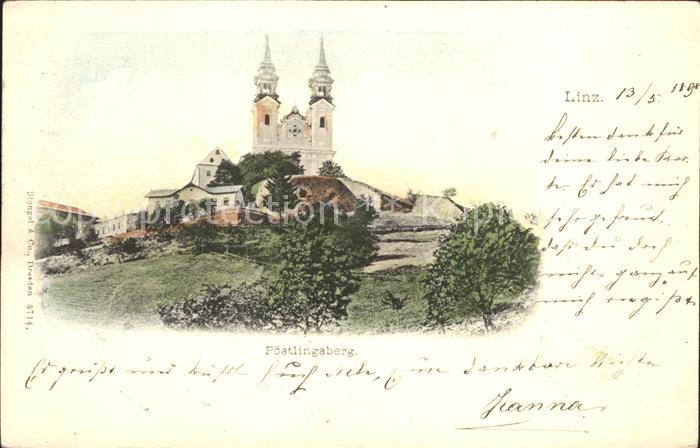 Linz Donau Pöstlingberg Wallfahrtskirche