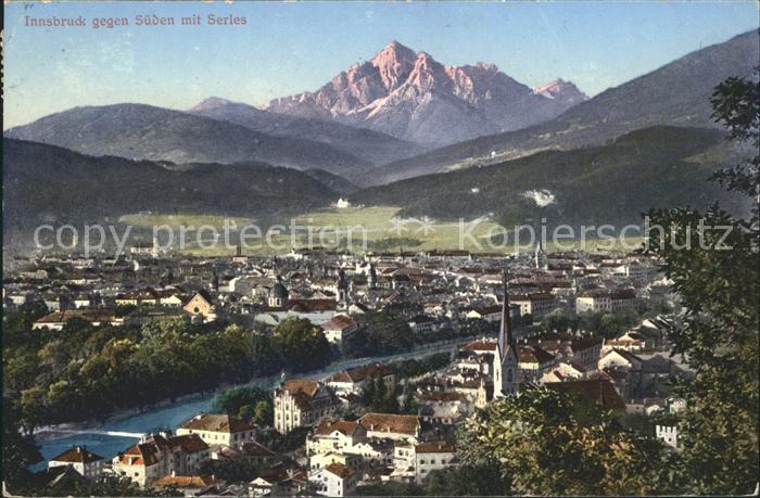 Innsbruck mit Serles