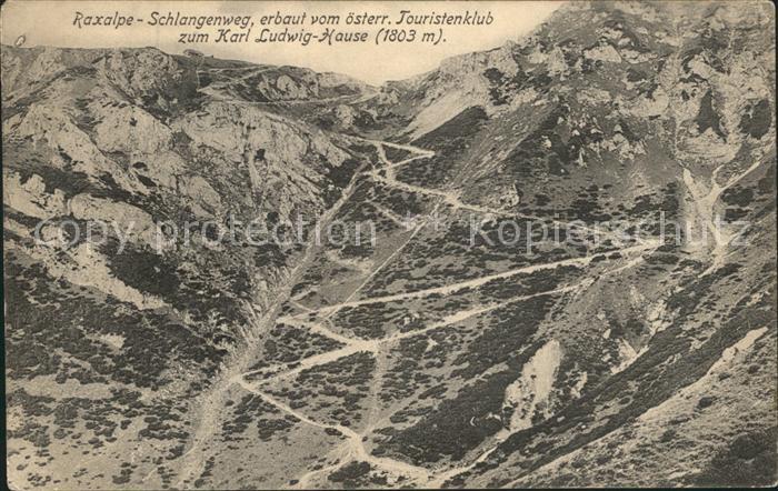 Raxalpe Schlangenweg