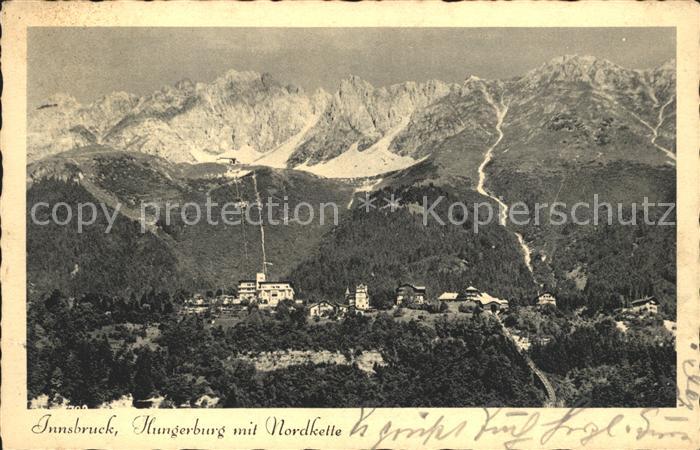 Innsbruck Hungerburg mit Nordkette