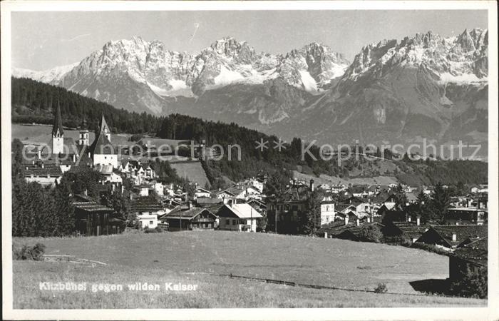 Kitzbuehel Tirol mit Wilden Kaiser