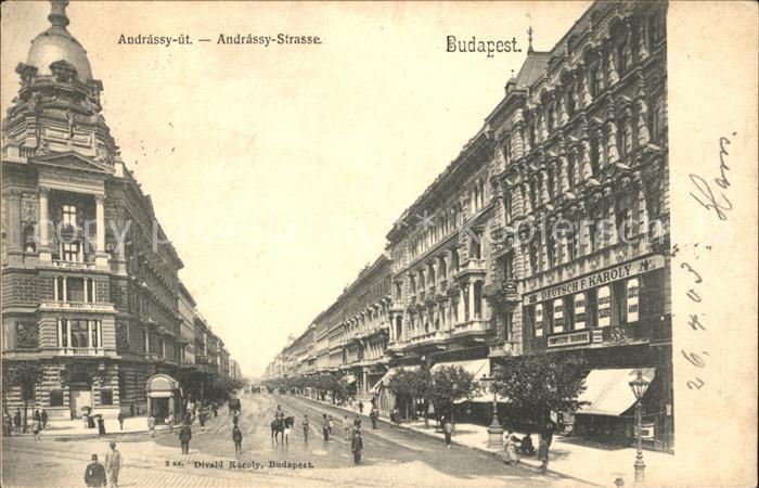 Budapest Andrassy Strasse