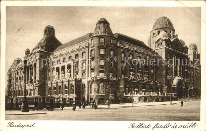 Budapest Gellert fürdö es szallo