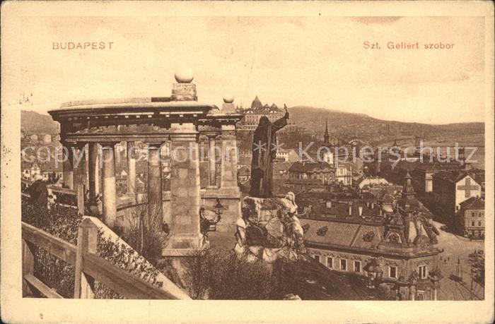 Budapest Szt Gellert szobor