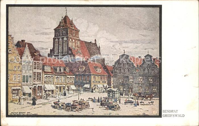 Greifswald Mecklenburg Vorpommern Marienkirche