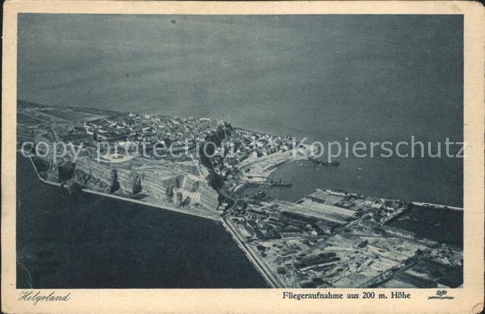 HELGOLAND Insel Schleswig-Holstein Fliegeraufnahme