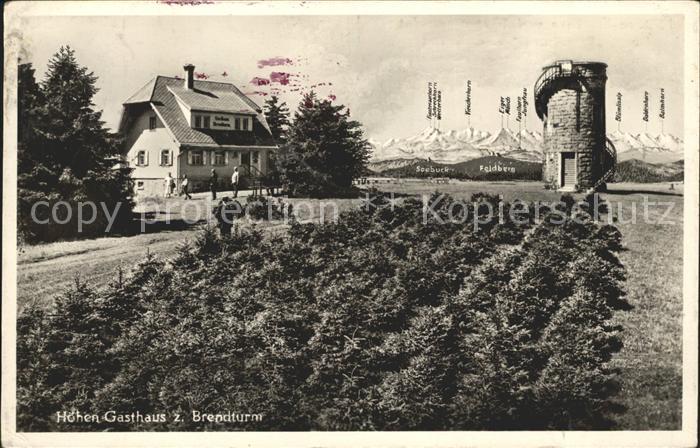 Brend Schwarzwald Gasthaus Zum Brendturm