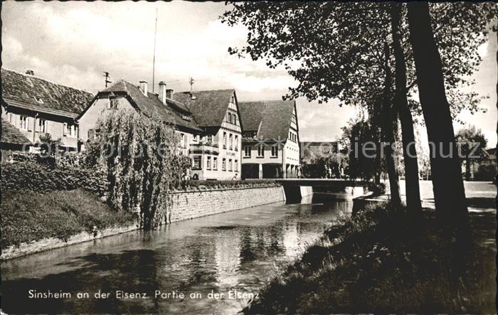 Sinsheim Elsenz Partie an der Elsenz