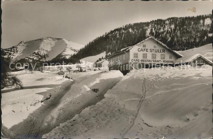 Oberstaufen Oberallgaeu Bayern Cafe Stuller