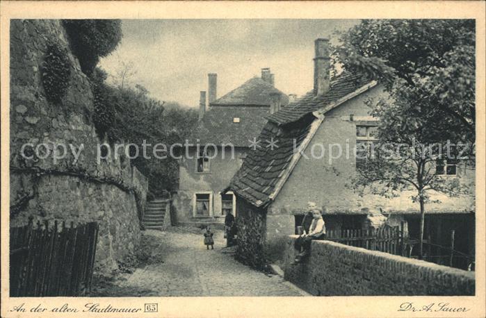 Zwingenberg Bergstrasse Stadtmauer