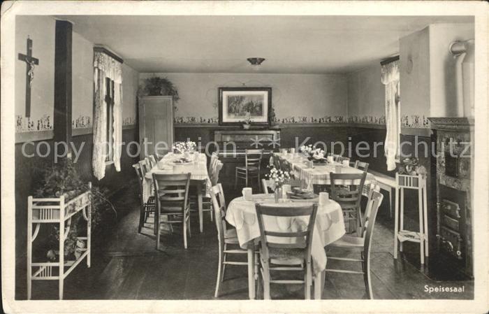 Immendingen Kinderheim Ambs Speisesaal