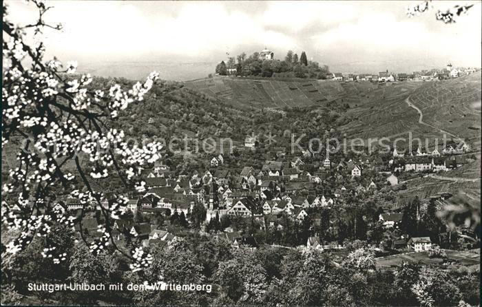 Uhlbach Stuttgart Wuerttemberg Fliegeraufnahme