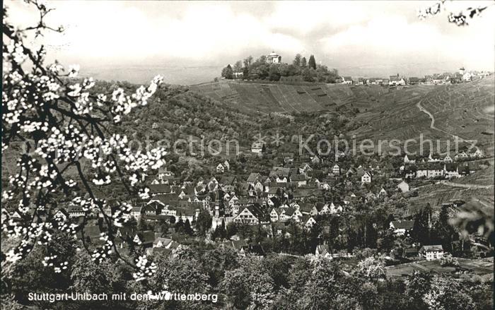 Uhlbach Stuttgart Wuerttemberg Fliegeraufnahme