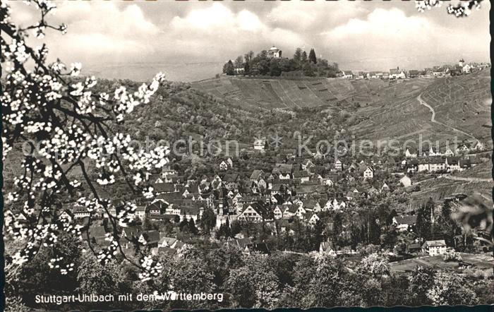 Uhlbach Stuttgart Wuerttemberg Fliegeraufnahme
