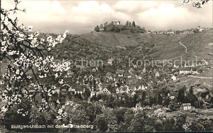 Uhlbach Stuttgart Wuerttemberg Fliegeraufnahme