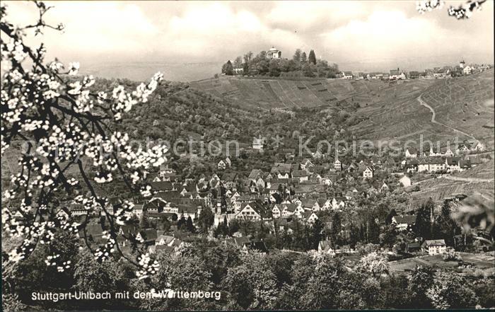 Uhlbach Stuttgart Wuerttemberg Fliegeraufnahme
