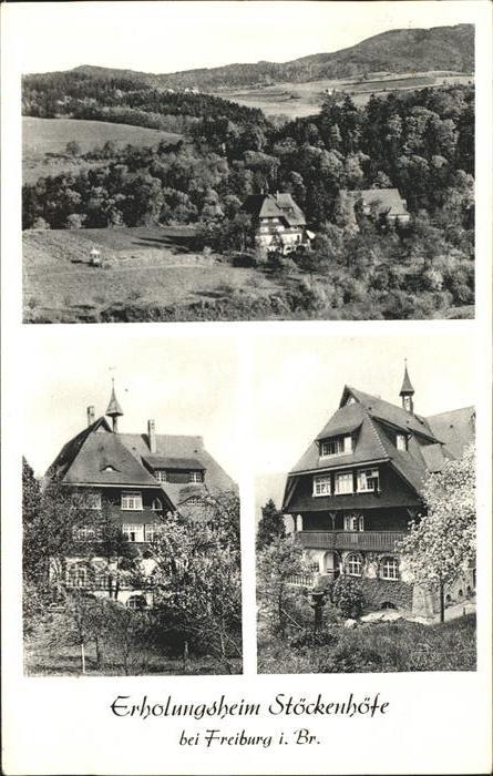 Freiburg Breisgau Erholungsheim Stoeckenhoefe