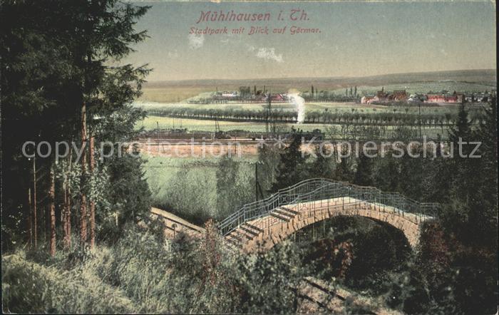 Muehlhausen Thueringen Stadtpark