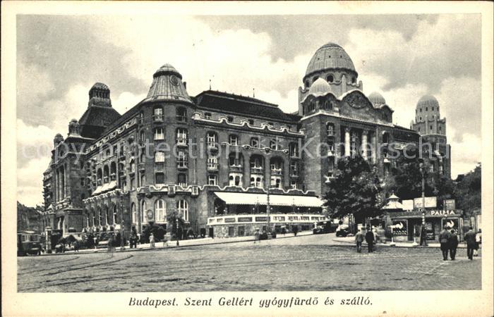 Budapest Szent Gellért gyógyfürdö és szálló