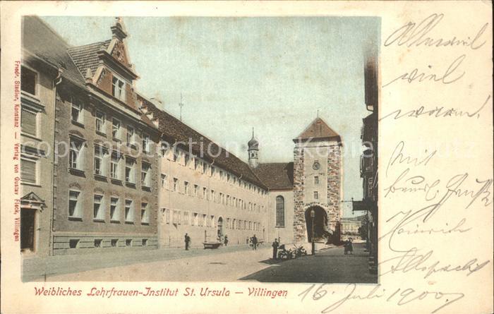 Villingen-Schwenningen Lehrfrauen Institut Sankt Ursula
